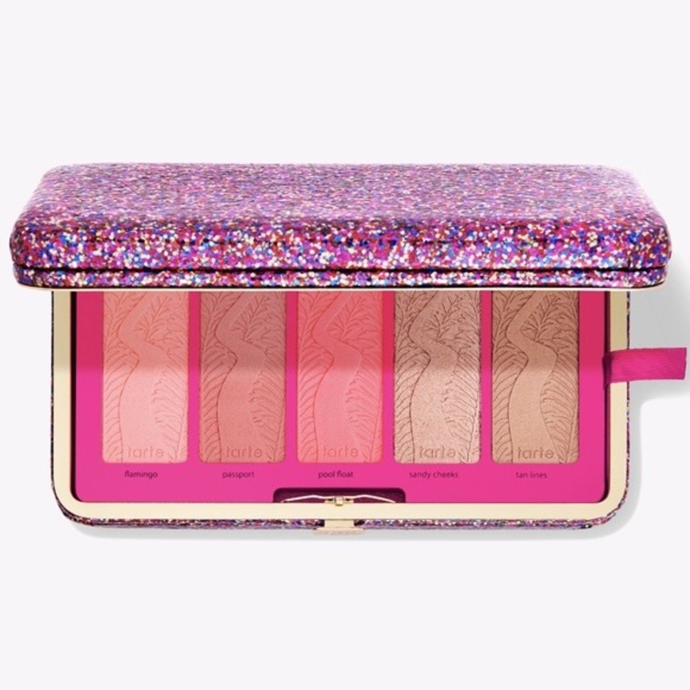 TARTE: Life of the Party blush palette and clutch